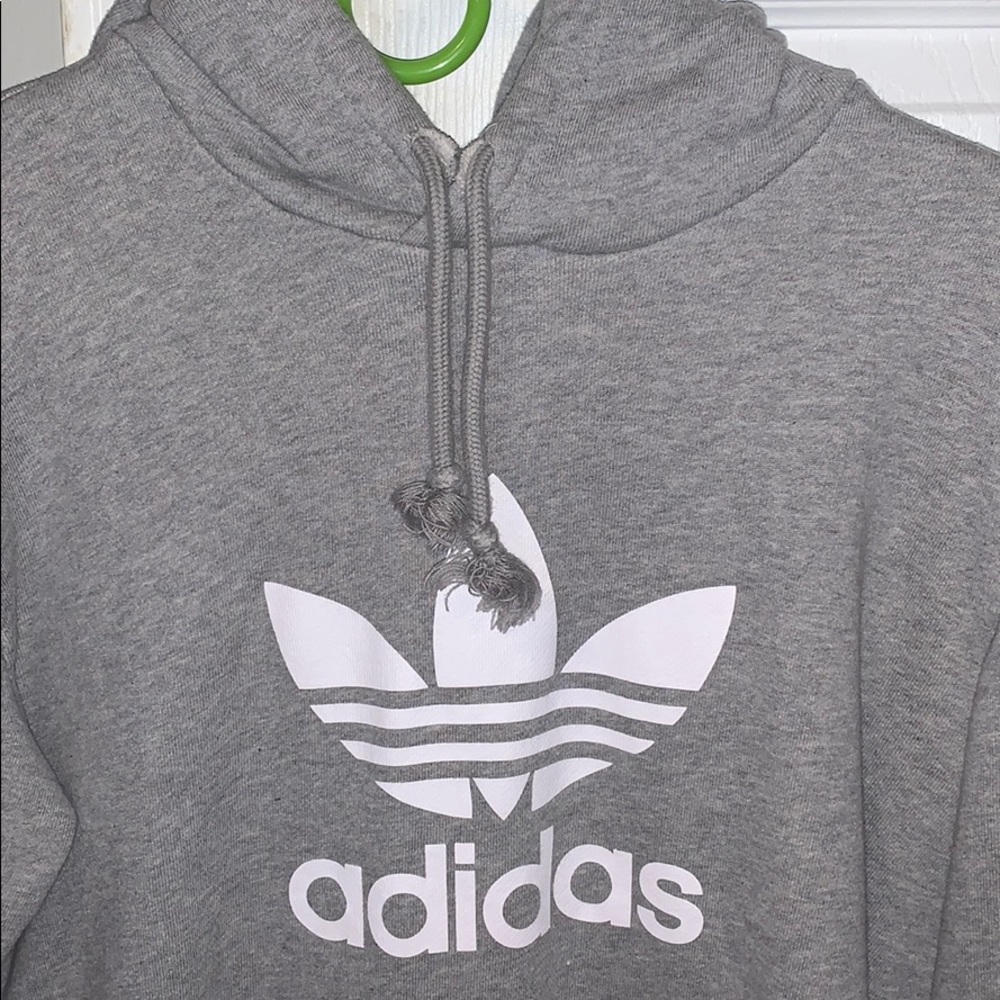 Adidas Grey Hoodie - Picture 3 of 3